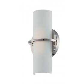 Nuvo Lighting 62/185 Tucker 1 Light 11-1/2 Inch Tall Integrated Led - Nickel