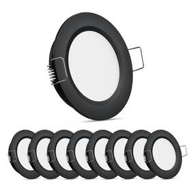 Ob-12v-3-cl-n Obeaming 8 Pack 12 Volt Led Puck Light Rv Recessed Mount Ceiling 2.75 Inch 12v Do