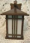 Ol1800wp Murray Feiss Outdoors Nos Wall Style Pair Sconce Mission