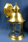 At8237a Outdoor Quoizel Fixture Wall Antique Lantern Brass- Solid Lamp