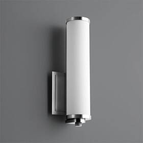3-5000-20 Oxygen Tempus Wall Sconce In Polished Nickel