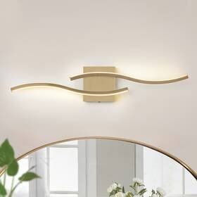 Oyipro 717012470232 Curve Linear Led Dimmable 23.6-in W Bathroom Vanity Light