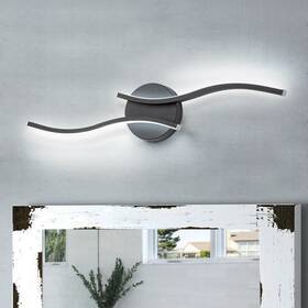 Oyipro 717012470980 23.6ftft Dimmable Intergrated Led Wall Sconce 6000k Bathroom
