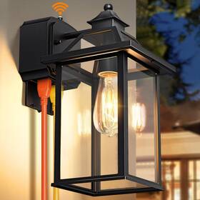 0492-wd-gf03-1pus Oykyohei Porch Light With Gfci Outlet 14ftft Large Motion Sensor Outdoor Lights For Hou