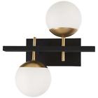 P1351-618 George Kovacs Alluria Weathered Black With Autumn Gold 0844349024453