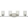 P300279-009 Progress Lighting Riley Brushed Nickel Bath Light 785247235841