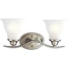 P3191-09 Progress Lighting Trinity Collection Brushed Nickel Bath Light 785247134878