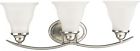 P3192-09di Progress Lighting Trinity Brushed Nickel Bell Vanity Light