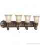 P3199-55 Vanity Thomasville 30 4 Light Lighting Bar Carmel Crackle Tuscany