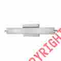 P5044-077 P5044 George Kovacs 3 Light Tube Wall Sconce-etched Opal Glass