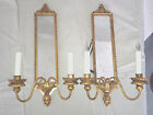 Wa0124.gi Pair Wl24 Wall Vaughan Giltwood Sconces Granville Mirrored