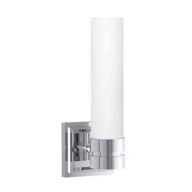 Phvl2101lpc Park Harbor Como Polished Chrome 1 Light Bathroom Sconce W Frosted Glass Shade