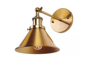 Parrot Uncle 850012585268 Bh11809110v Rhem 7 Inch 1-light Brass Gold Wall Sconce Light