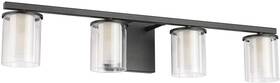 Ep24545us-sl-dt Pasoar 4-light Bathroom Vanity Light Fixtures Farmhouse Sconces Wall Mount - 25.79 Inch