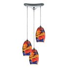 31339 Pendant 3 Bulb Chrome Polished Light Surrealist 31339 Pendant 3 Bulb Chrome Polished Light Surrealist