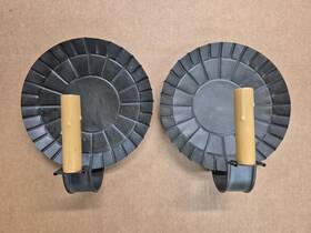 S278 Period Lighting Fixtures Colonial Primitive Sconce By Model In Pewter S278 Period Lighting Fixtures Colonial Primitive Sconce By Model In Pewter