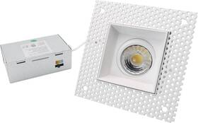 P-5989 Perlglow 3 Inch Trimless Slim Round Downlight Luminaire White Led Recessed
