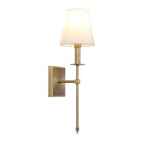 Permo 643845674724 Single Classic Rustic Industrial Wall Sconce Lighting Fixture With Flared Whi