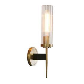 Phansthy 602318832689 Bathroom Vanity Light Antique Brass 1-light Wall Sconce With 2.8 Inc