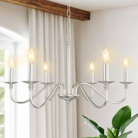 Posi28s Phaosio 6-light Farmhouse Chandelier 28ftft Rustic Industrial Kitchen Island Pendant L