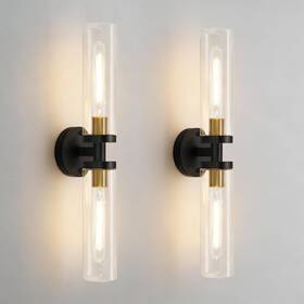 Posi52 Phaosio Wall Sconces 2-pack Hardwired Bathroom Light Fixtures Modern Farmhouse Vani
