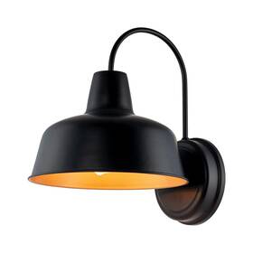 X12.69 Pia Ricco 749284628943 1-light Outdoor Barn Light With Dark Bronze Finish - 10.54 Inch X13