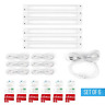 Pled-uc120v-4kw-6p Parmida Led Technologies Pack Slim Under Cabinet Light 810360032531