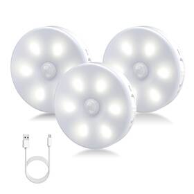 Mz-yd803 Pluralla Motion Sensor Night Light Indoor Rechargeable Small Led Closet Wirele