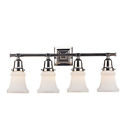 66233-4 Polished Lite Barton Lighting Light Vanity Collection 4 Elk Nickel