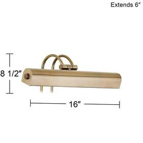 4831-56 Possini Euro Design 16 Inch Wide Light Bronze Plug-in Picture