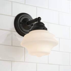 Ja20170429-1s Possini Euro Design Astrid Modern Wall Light Sconce Black Metal Hardwired 7 1/2
