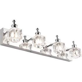 Presde 794604212654 4 Lights Bathroom Light Fixtures Over Mirror Crystal Modern Vanity For
