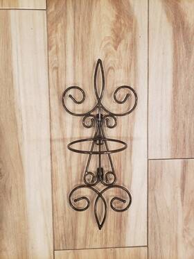 5351a Princess House Metal Wall Sconce Model