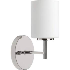 P2131-104 Progress Lighting 785247185849 Replay Bath And Vanity 1-light Polished Nickel