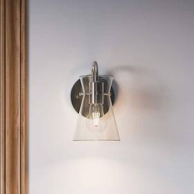 Progress Lighting 785247270996 Briosco Collection 1-light Brushed Nickel Modern Industrial Wall Sconce For