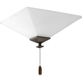 P2654-01wb Progress Lighting Ceiling Fan Light Kit North Park 12-1/2 Inch W 2 Bulb