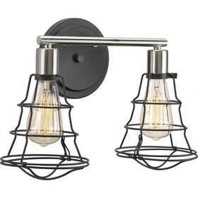 P300029-143 Progress Lighting - Gauge 2 Light In Farmhouse Style Graphite