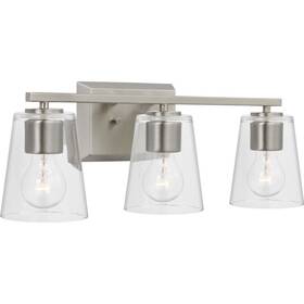 P300459-009 Progress Lighting Vertex - 3 Light Bath Vanity In Contemporary
