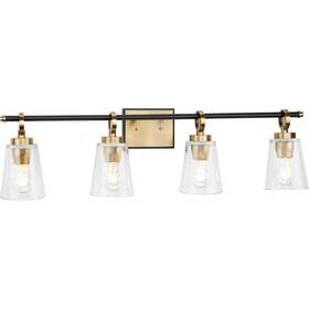 P300483-163 Progress Lighting - Cassell 4 Light Bath Vanity In Industrial Style-9.12
