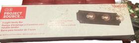 0045235 Project Source New 3 Light Vanity Bar Oil-rubbed Bronze Finish