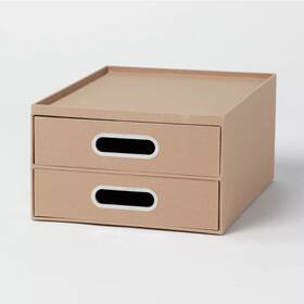 Pursuequality Shop 958190311126 Canvas Drawers Light Brown