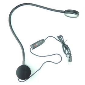 Qsuswg49b-usb Quans 3 Color Changeable 10 Level Dimmable Flexible Gooseneck Wall Mount Mounted Be
