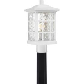 Quoizel 611728251218 Coastal Armour Stonington 1-light White Lustre Quoizel 611728251218 Coastal Armour Stonington 1-light White Lustre