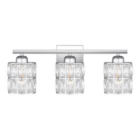 Gib8622c Quoizel Gibson 21.25 Inch 3-light Polished Chrome Vanity Light Gib8622c Quoizel Gibson 21.25 Inch 3-light Polished Chrome Vanity Light