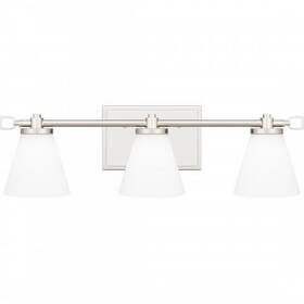Style-6.25 Quoizel Lighting 611728366424 - Daniels 75w 3 Led Bath Vanity In Modern Inches Style-6.25 Quoizel Lighting 611728366424 - Daniels 75w 3 Led Bath Vanity In Modern Inches