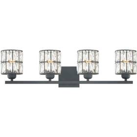Gib8630mbk Quoizel Lighting Gibson - 4 Light Extra Large Bath Vanity