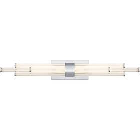 Pctal8632c Quoizel Pctal8632 Talbott 8 Light 32 Inch W Led Bath Bar - Chrome