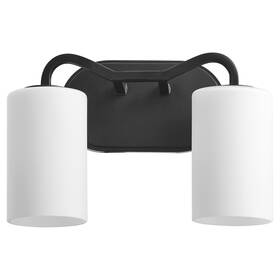 5307-2-59 Quorum International 5307-2 Rutherford 2 Light 13 Inch W Vanity - Black