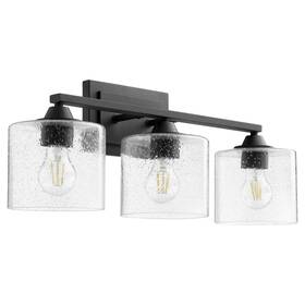 5202-3-69 Quorum Lighting Dakota - 3 Light Bath Vanity In Soft Contemporary Style 24 Inches Wide By 9.25