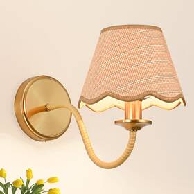 Bzt-1-gold Rainzepher Boho Industrial Bathroom Vanity Light Rattan Shades Rustic Fixture Nob